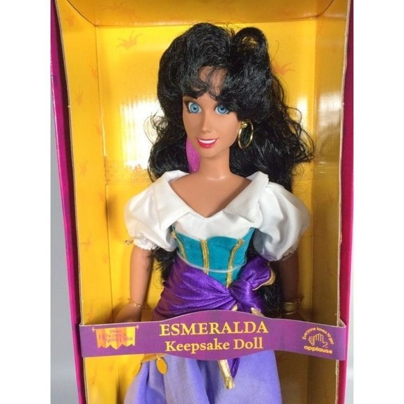Vintage Disney ESMERALDA Doll Hunchback of Notre Dame Gypsy dancer Quasimodo fri - Picture 7 of 10